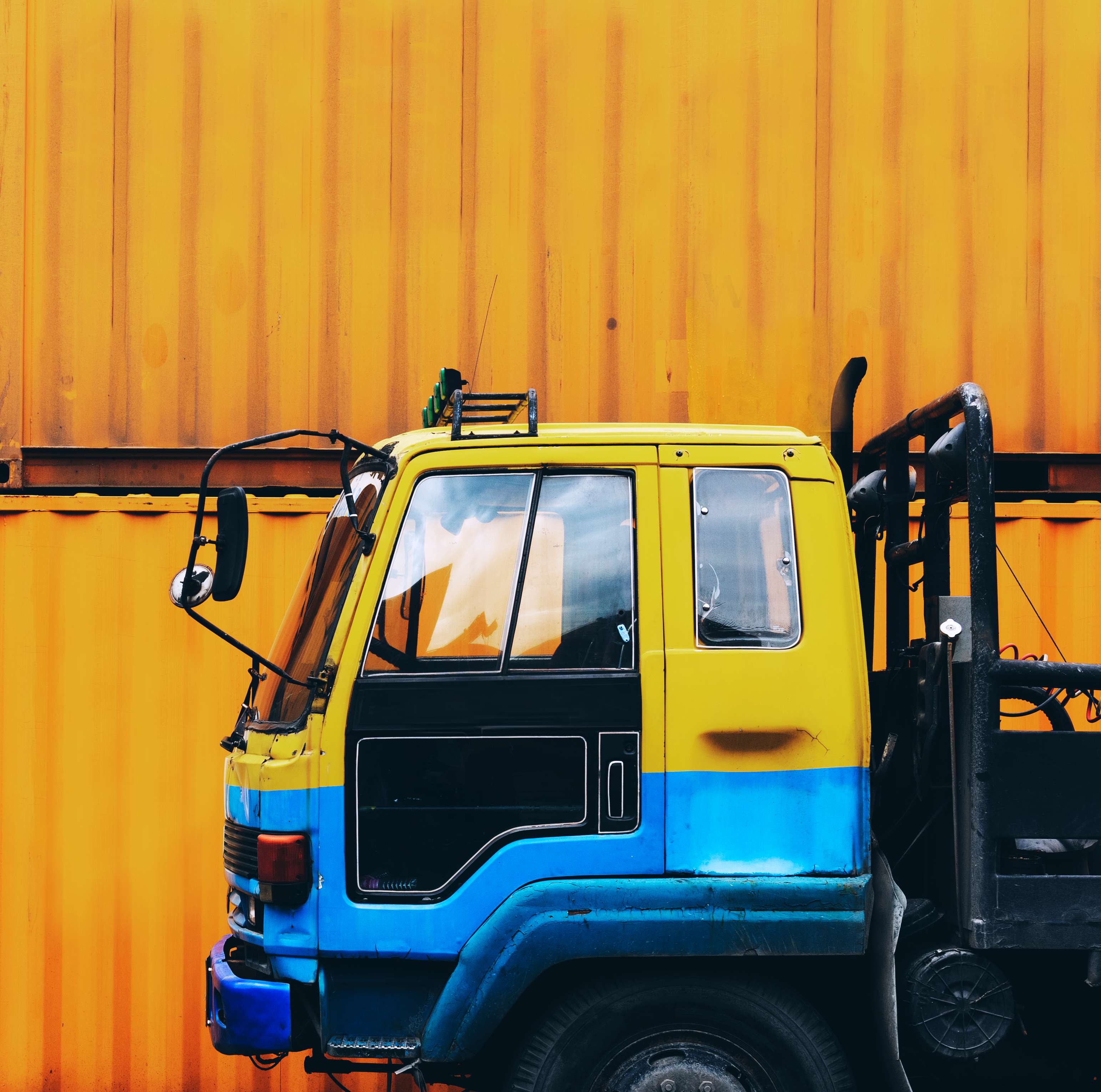 Flatbed Transport Truck